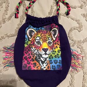 Rainbow Leopard (Lisa frank) romper